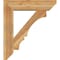 Ekena Millwork Balboa Slat Rough Sawn Bracket w/ Offset Brace, Western Red Cedar, 8"W x 32"D x 36"H BKT0806X32X36BOA06RWR - alternate 3